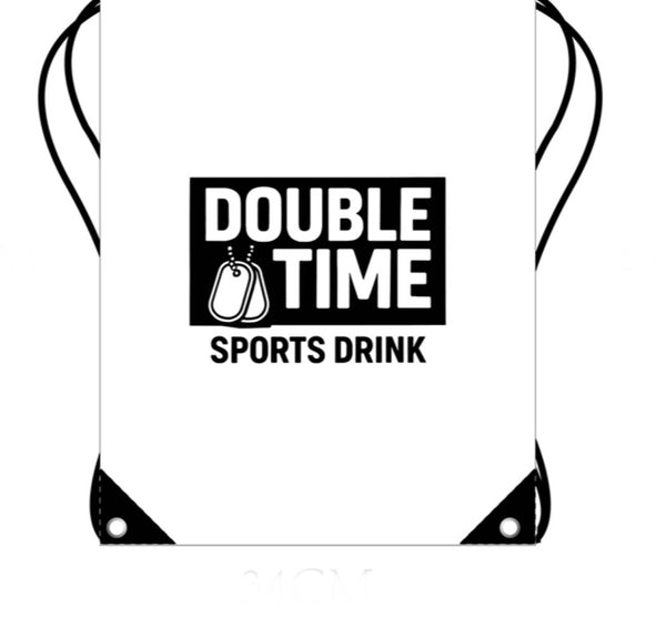 Mission Clear Water Drawstring Gym Bag